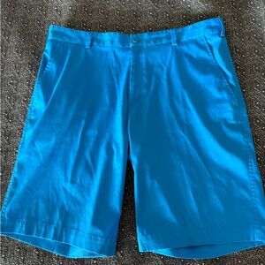 Nike Golf Men's Vibrant Blue Flat Front Shorts